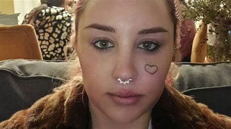 Amanda Bynes Face Tattoo